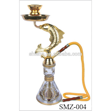 Nouveau design verre shisha de narguilé couleur fumée shisha